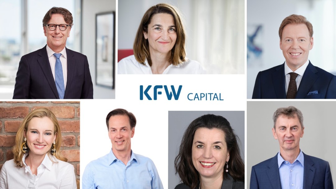 Collage mit den Aufsichtsratmitgliedern von KfW Capital